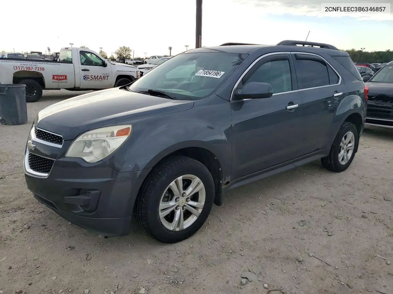 2011 Chevrolet Equinox Lt VIN 2CNFLEEC3B6346857 фото 1