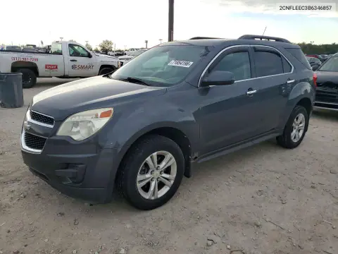 2011 Chevrolet Equinox Lt VIN 2CNFLEEC3B6346857 фото 1