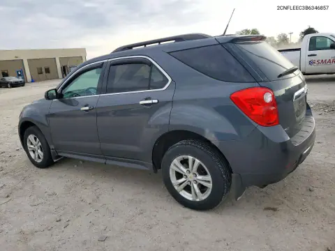 2011 Chevrolet Equinox Lt VIN 2CNFLEEC3B6346857 фото 2