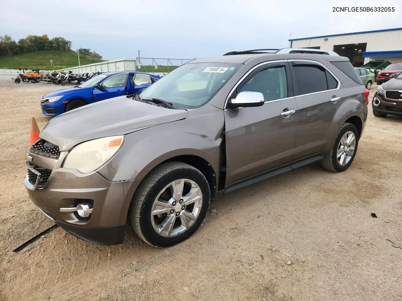 2011 Chevrolet Equinox Ltz VIN 2CNFLGE50B6332055 фото 1