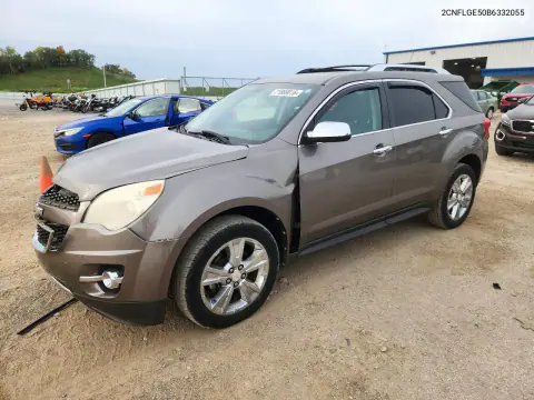 2011 Chevrolet Equinox Ltz VIN 2CNFLGE50B6332055 фото 1