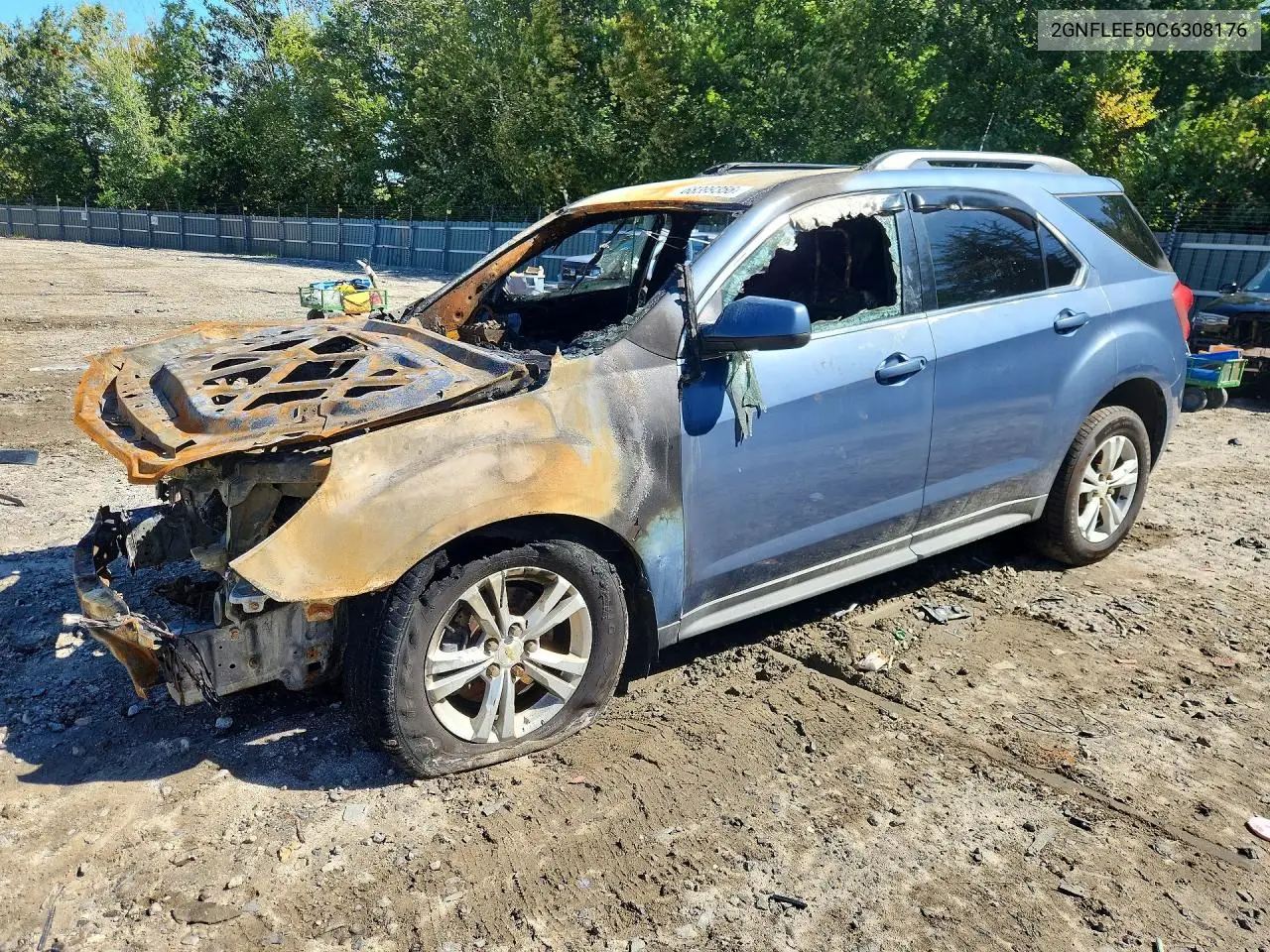 2012 Chevrolet Equinox Lt VIN 2GNFLEE50C6308176 фото 1