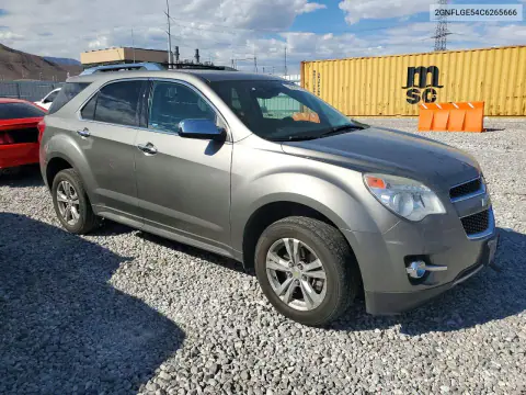 2012 Chevrolet Equinox Ltz VIN 2GNFLGE54C6265666 фото 4