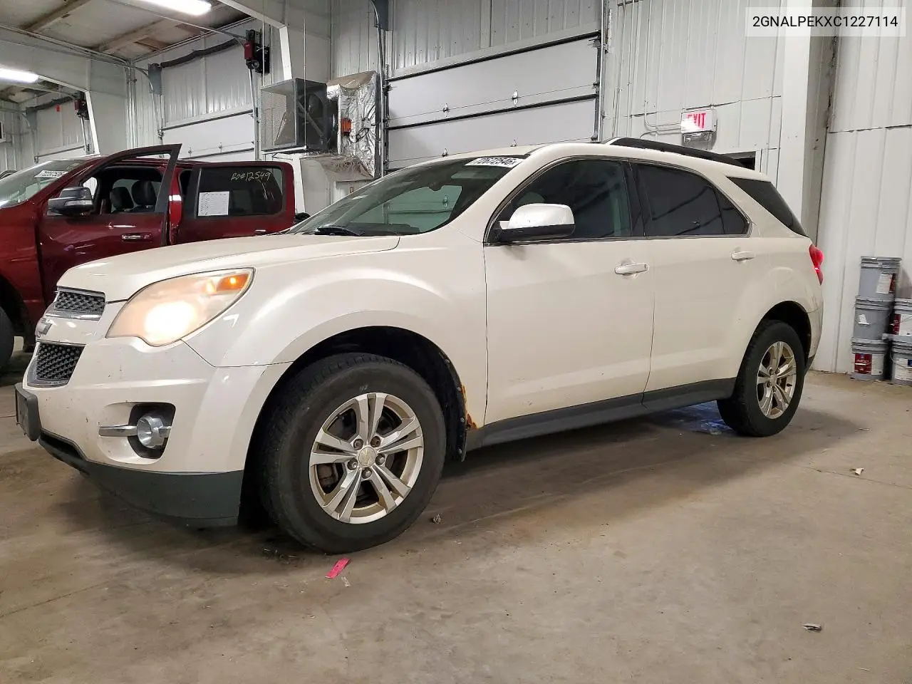 2GNALPEKXC1227114 Chevrolet Equinox 2012 — повреждение Задняя часть, фото до ремонта
