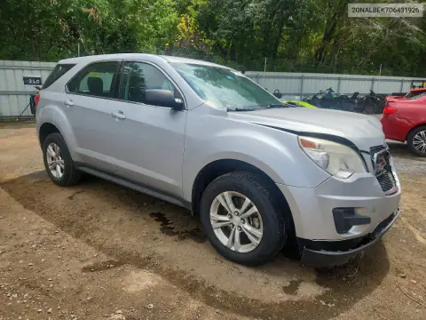 2GNALBEK7D6431926 — 2013 Chevrolet Equinox, фото 4 с аукциона Copart 22.10.2026, Повреждения со всех сторон