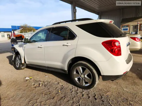 2013 Chevrolet Equinox Lt VIN 2GNALDEK8D1197336 фото 2