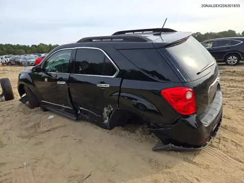 2013 Chevrolet Equinox Lt VIN 2GNALDEK2D6301855 фото 2