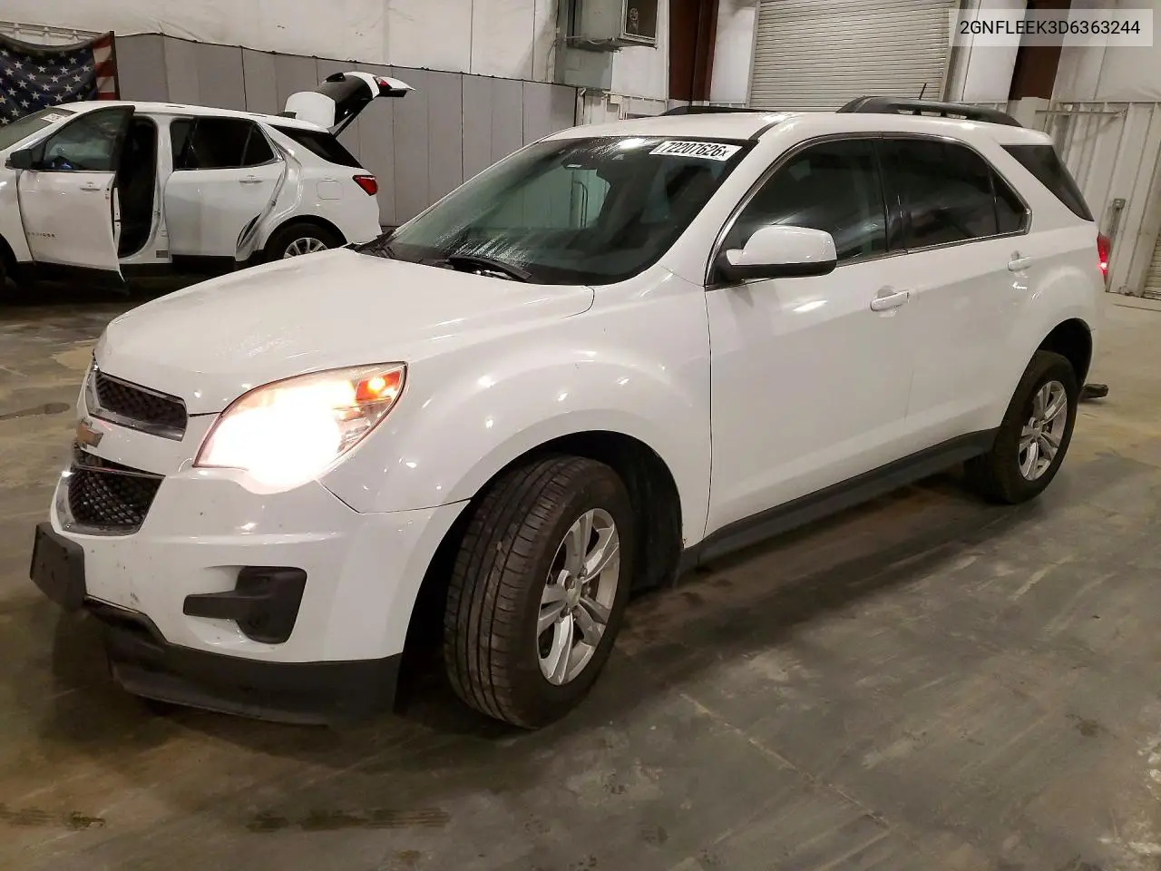 2013 Chevrolet Equinox Lt VIN 2GNFLEEK3D6363244 фото 1