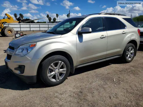 2GNALDEK3D6193634 — 2013 Chevrolet Equinox, Сторона, фото до ремонта