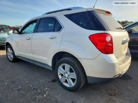 2013 Chevrolet Equinox Ltz VIN 1GNFLGEK2DZ119987 фото 2