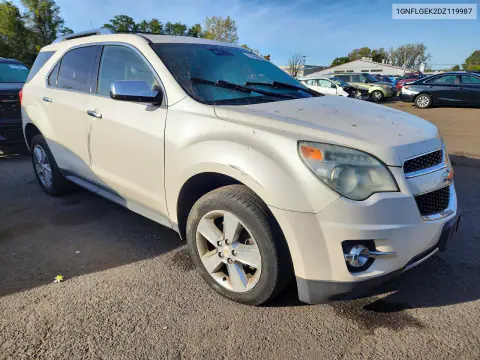 2013 Chevrolet Equinox Ltz VIN 1GNFLGEK2DZ119987 фото 4