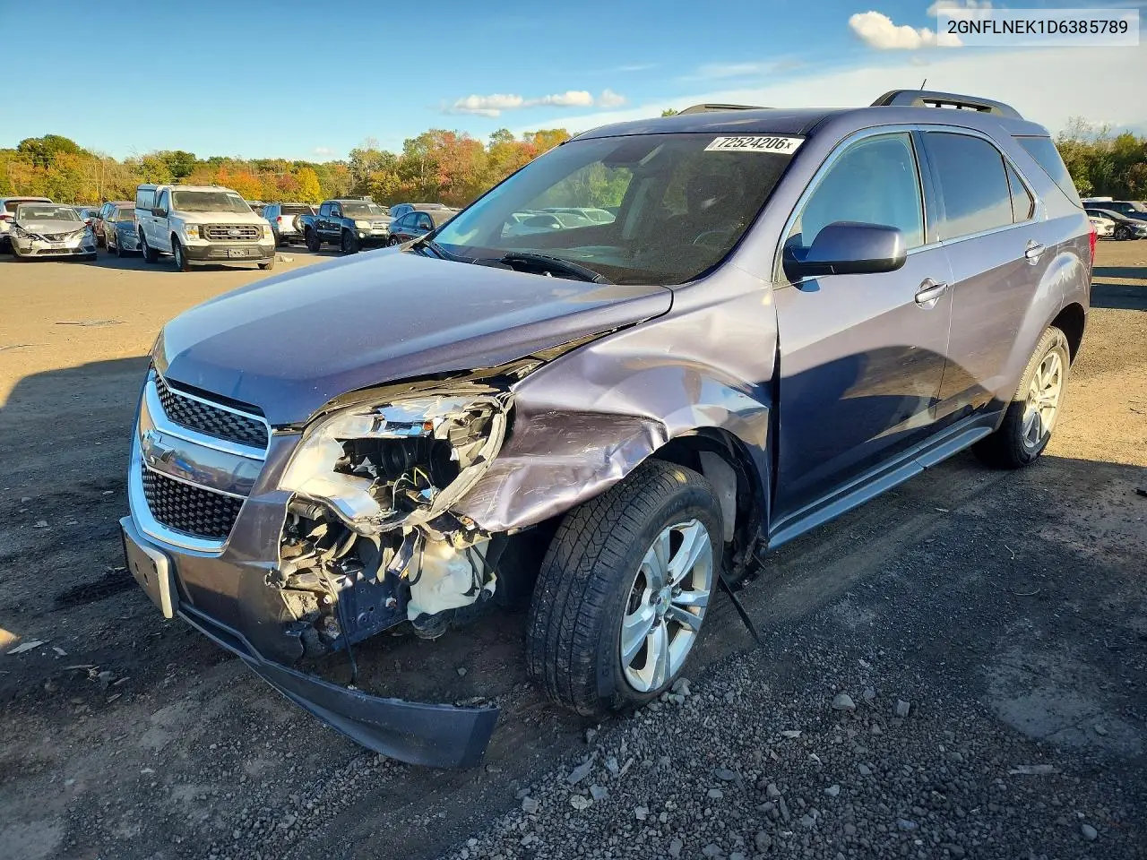 2013 Chevrolet Equinox VIN 2GNFLNEK1D6385789 фото 1