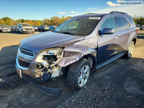 2GNFLNEK1D6385789 — 2013 Chevrolet Equinox, Передняя часть, фото до ремонта