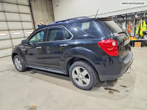 2014 Chevrolet Equinox Ltz VIN 2GNFLHE31E6200250 фото 2