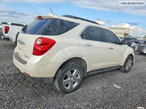 2014 Chevrolet Equinox Lt VIN 1GNALBEK4EZ136238 фото 3