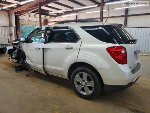 2014 Chevrolet Equinox Lt VIN 1GNALBEK4EZ108424 фото 2
