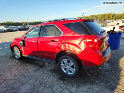 2014 Chevrolet Equinox Ltz VIN 2GNFLHE31E6225939 фото 2