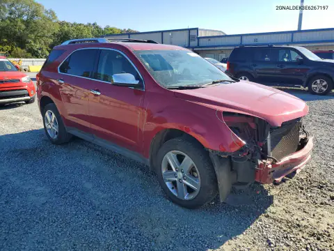 2GNALDEK3E6267197 — 2014 Chevrolet Equinox, фото 4 с аукциона Copart, Передняя часть