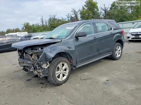 2GNFLEEK6E6309177 — 2014 Chevrolet Equinox, Передняя часть, фото до ремонта