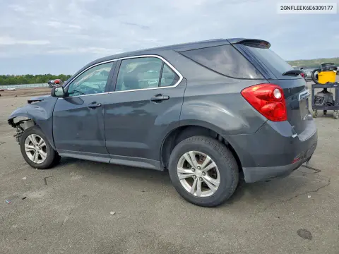 2014 Chevrolet Equinox Ls VIN 2GNFLEEK6E6309177 фото 2