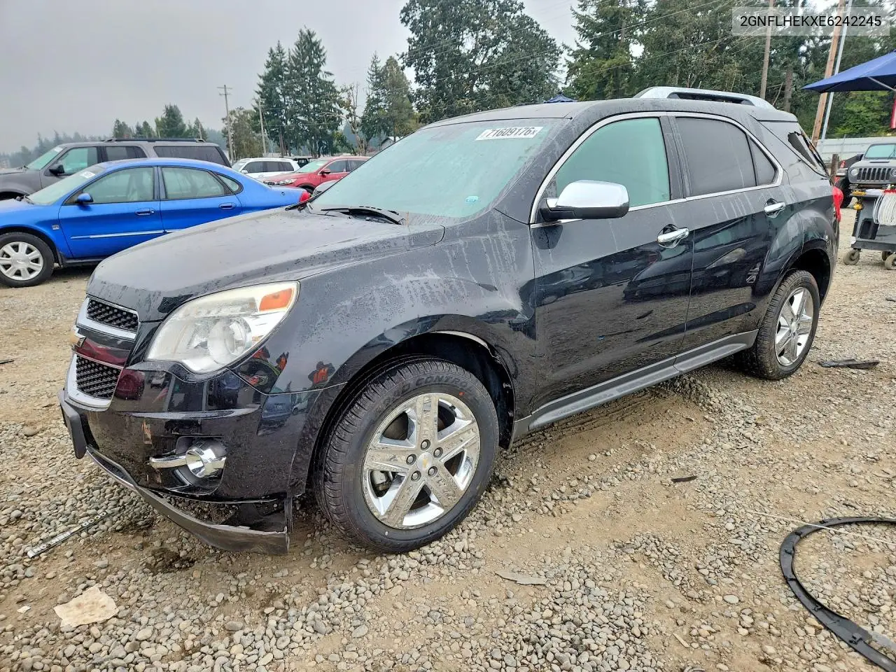 2014 Chevrolet Equinox Ltz VIN 2GNFLHEKXE6242245 фото 1