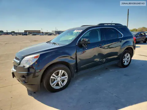 2GNALBEK0E6340143 — 2014 Chevrolet Equinox, Передняя часть, фото до ремонта