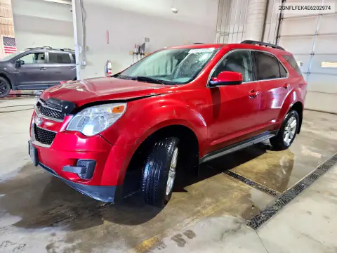 2014 Chevrolet Equinox Lt VIN 2GNFLFEK4E6202974 фото 1