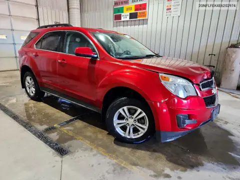 2014 Chevrolet Equinox Lt VIN 2GNFLFEK4E6202974 фото 4