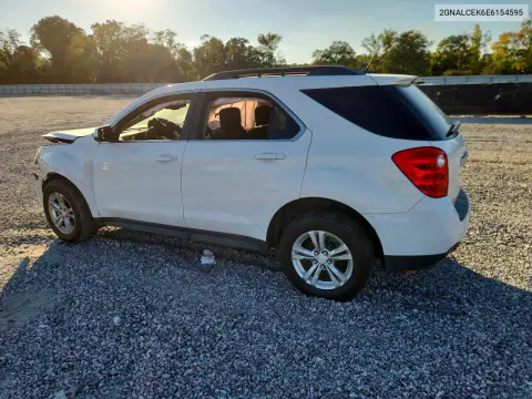 2014 Chevrolet Equinox Lt VIN 2GNALCEK6E6154595 фото 2