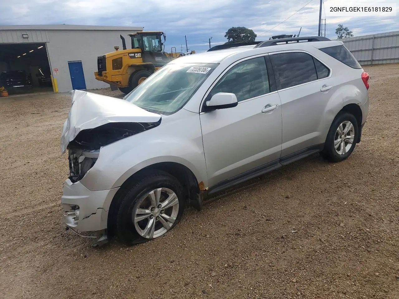 2014 Chevrolet Equinox Lt VIN 2GNFLGEK1E6181829 фото 1
