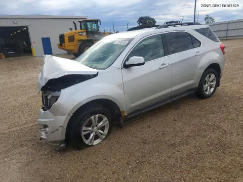 2GNFLGEK1E6181829 — 2014 Chevrolet Equinox, Передняя часть, фото до ремонта