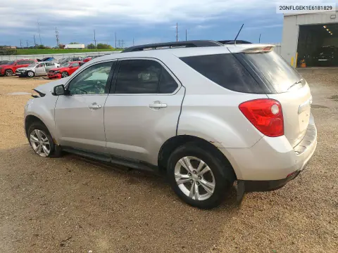 2014 Chevrolet Equinox Lt VIN 2GNFLGEK1E6181829 фото 2
