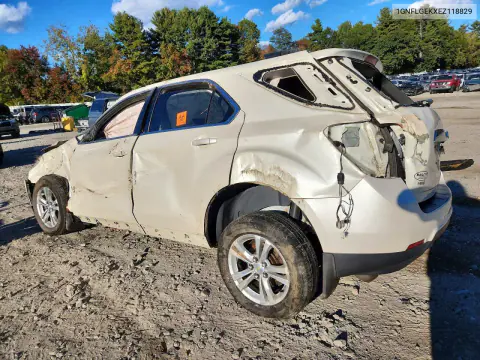 2014 Chevrolet Equinox Lt VIN 1GNFLGEKXEZ118829 фото 2
