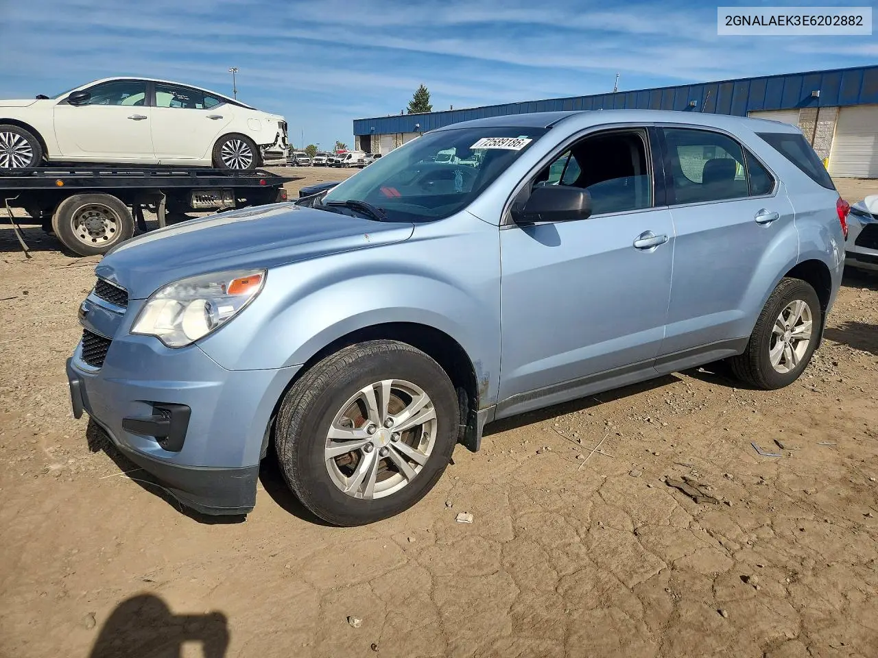2014 Chevrolet Equinox Ls VIN 2GNALAEK3E6202882 фото 1