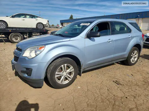 2014 Chevrolet Equinox Ls VIN 2GNALAEK3E6202882 фото 1