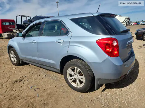 2014 Chevrolet Equinox Ls VIN 2GNALAEK3E6202882 фото 2