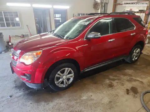 1GNALBEK2FZ116118 — 2015 Chevrolet Equinox, Передняя часть, фото до ремонта