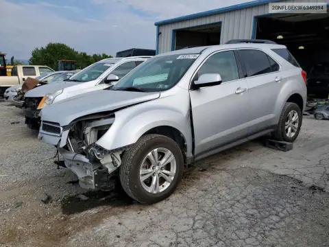 2GNFLGEK9F6349394 — 2015 Chevrolet Equinox, Передняя часть, фото до ремонта