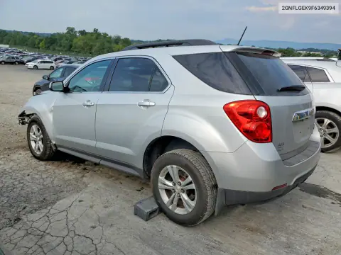 2015 Chevrolet Equinox Lt VIN 2GNFLGEK9F6349394 фото 2