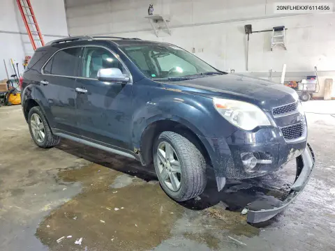 2015 Chevrolet Equinox Ltz VIN 2GNFLHEKXF6114556 фото 4
