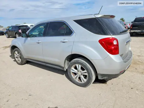 2015 Chevrolet Equinox Ls VIN 2GNFLEEK9F6348394 фото 2
