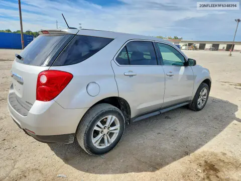 2015 Chevrolet Equinox Ls VIN 2GNFLEEK9F6348394 фото 3