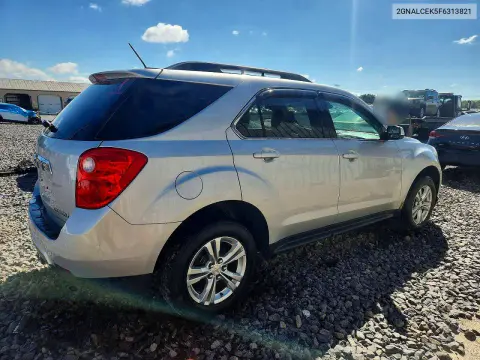 2015 Chevrolet Equinox Lt VIN 2GNALCEK5F6313821 фото 3
