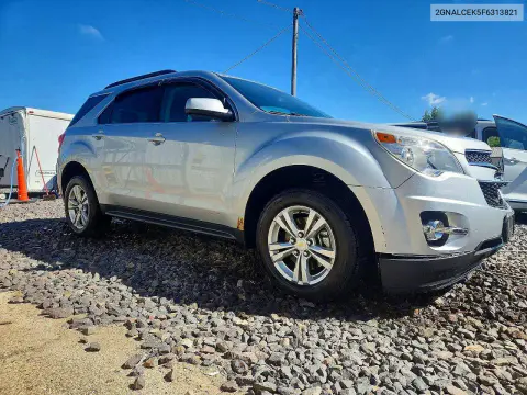 2015 Chevrolet Equinox Lt VIN 2GNALCEK5F6313821 фото 4