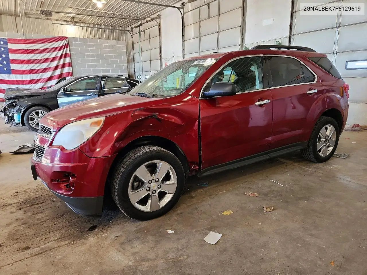 2015 Chevrolet Equinox Lt VIN 2GNALBEK7F6129619 фото 1