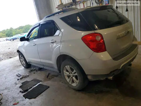 2015 Chevrolet Equinox Lt VIN 2GNFLBE34F6196788 фото 2