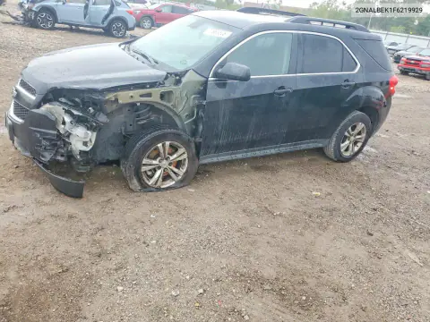 2015 Chevrolet Equinox Lt VIN 2GNALBEK1F6219929 фото 1
