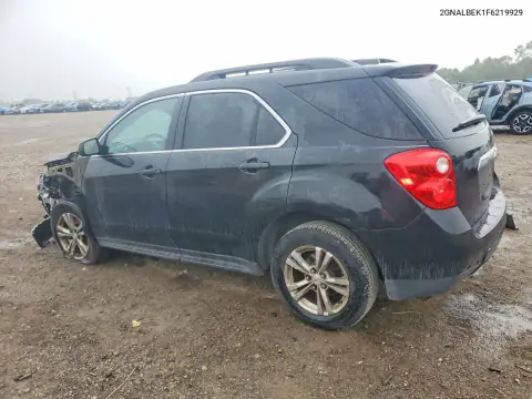 2015 Chevrolet Equinox Lt VIN 2GNALBEK1F6219929 фото 2