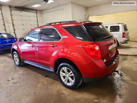 2015 Chevrolet Equinox Lt VIN 2GNALBEK0F6288594 фото 2