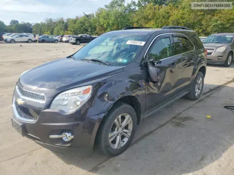 2GNFLGE31F6356333 — 2015 Chevrolet Equinox, Передняя часть, фото до ремонта